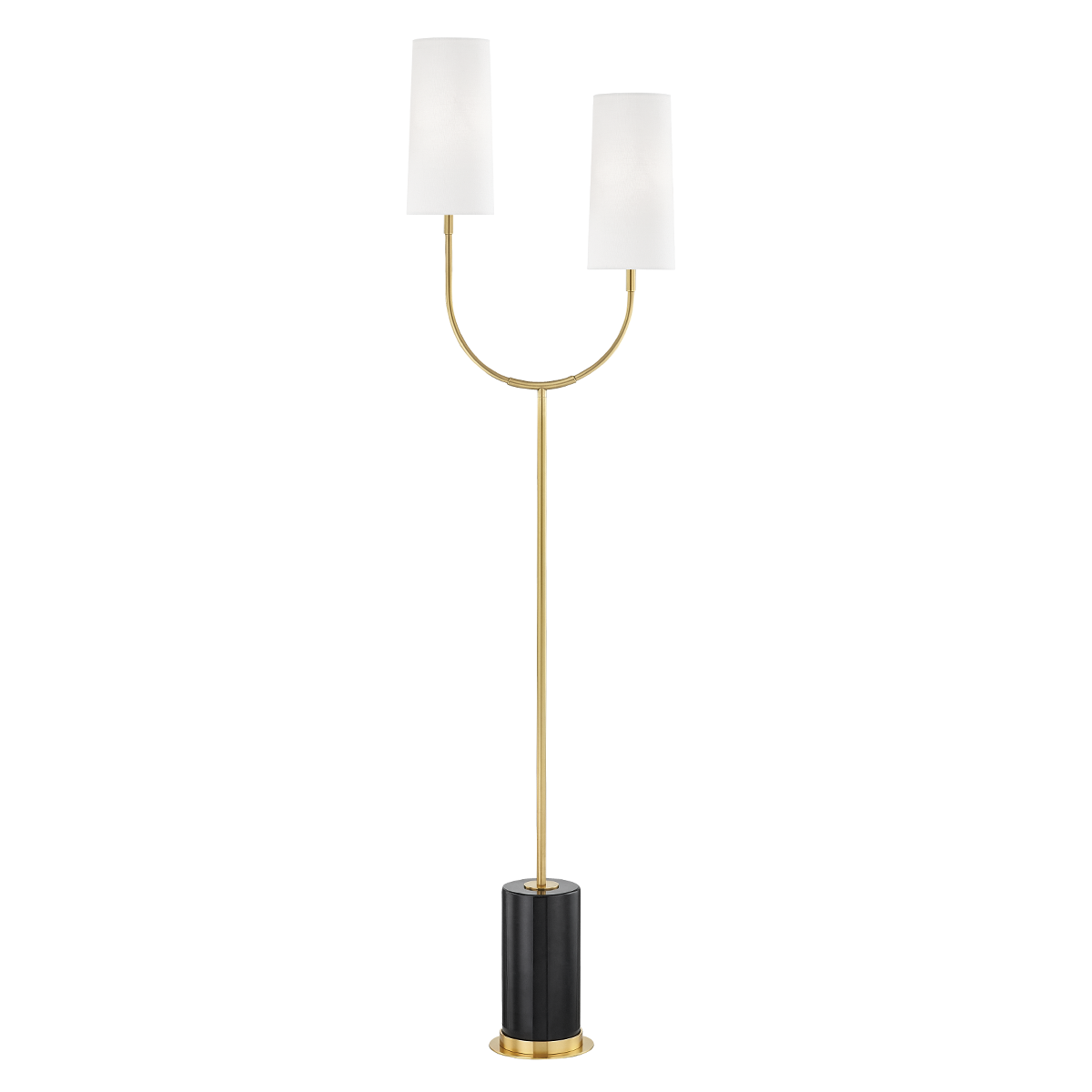 Hudson Valley Lighting Vesper Floor Lamp Lamp Hudson Valley Lighting Aged Brass  