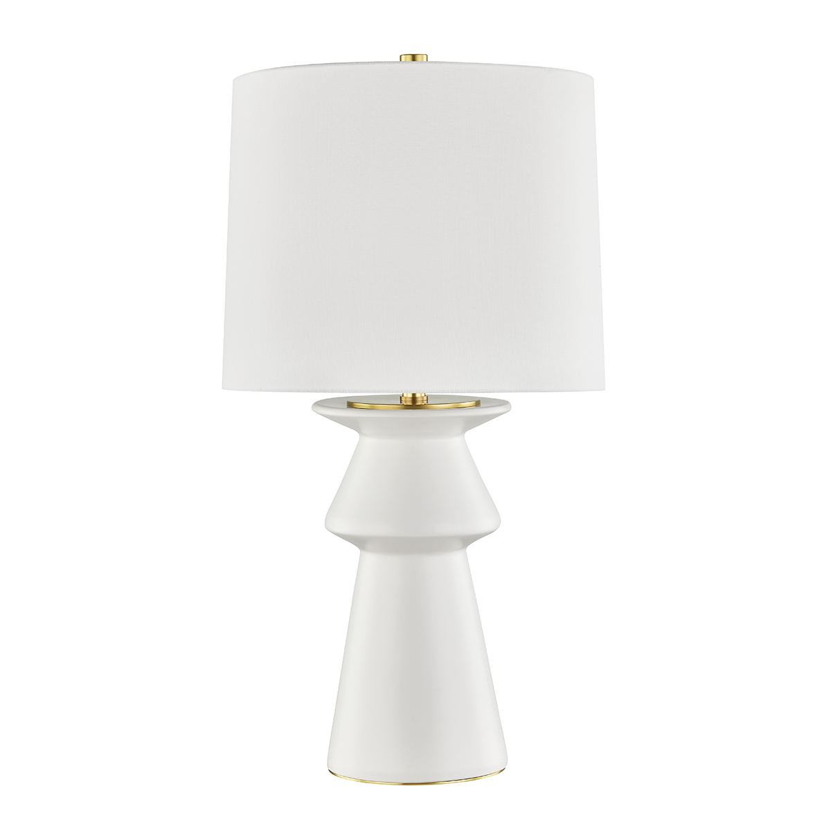 Hudson Valley Lighting Amagansett Table Lamp Lamp Hudson Valley Lighting Ivory  