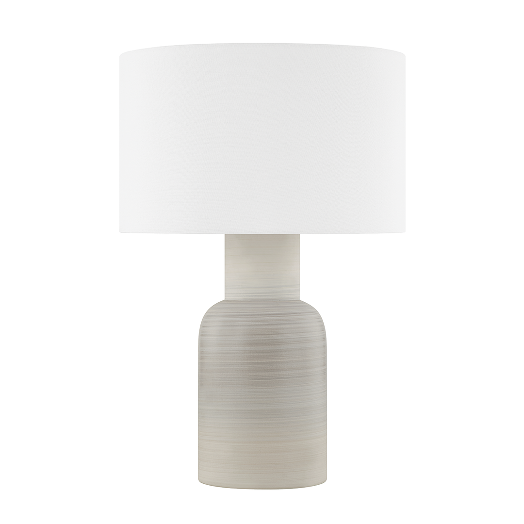 Hudson Valley Lighting BREEZY POINT Table Lamp Table Lamps Hudson Valley Lighting AGED BRASS/CERAMIC MATTE DUNE  