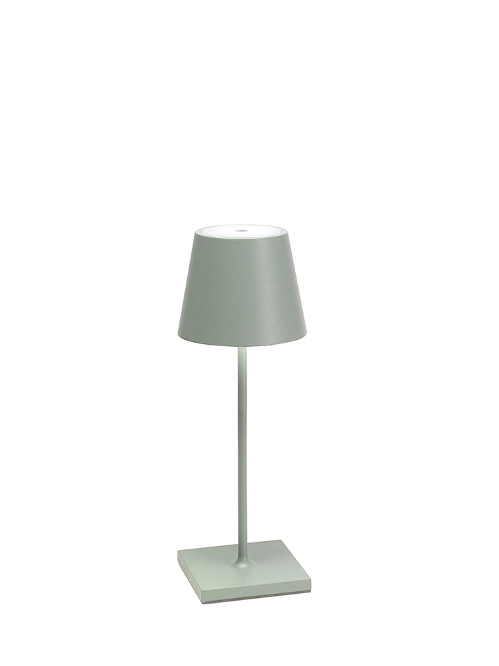 Zafferano America Poldina Pro Mini Table Lamp | OS Cordless Lamps Zafferano America Sage  