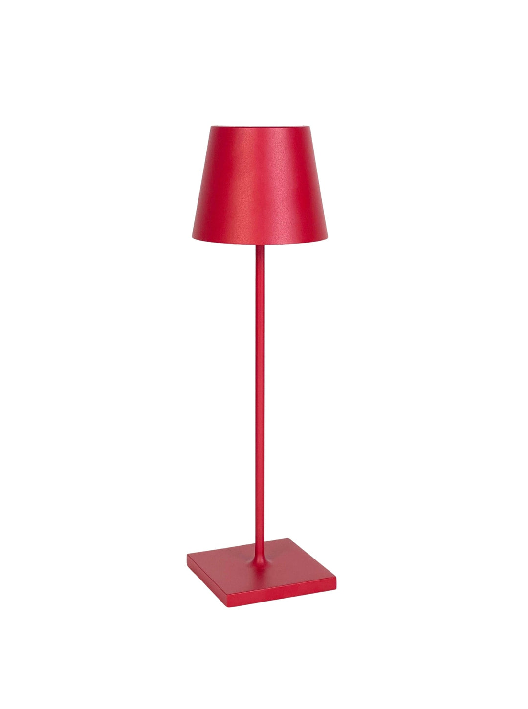 Zafferano America Poldina Pro Cordless Table Lamp Cordless Lamps Zafferano America Ruby Red  