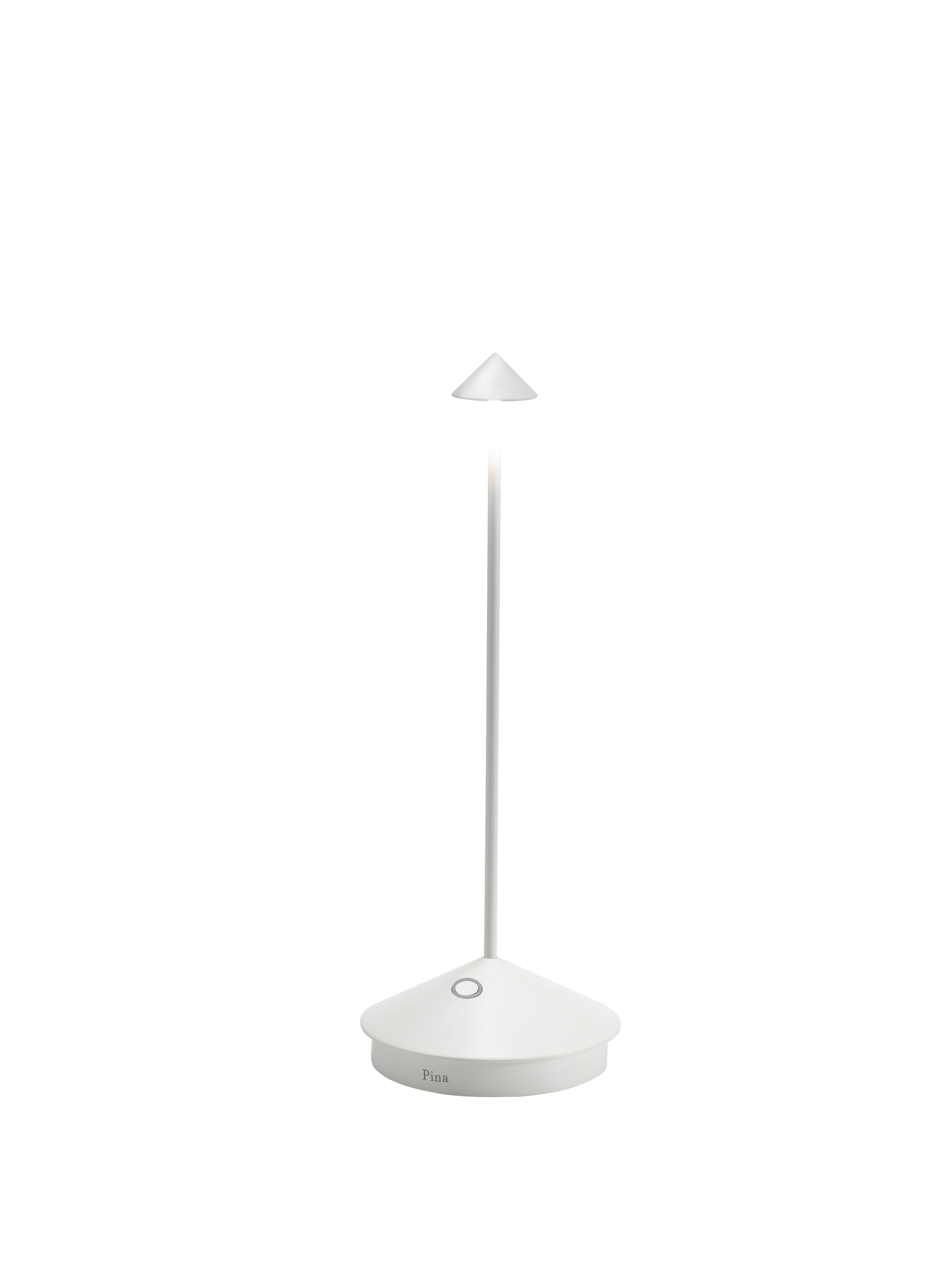 Zafferano America Pina Pro Lamp Cordless Lamp Zafferano America White  