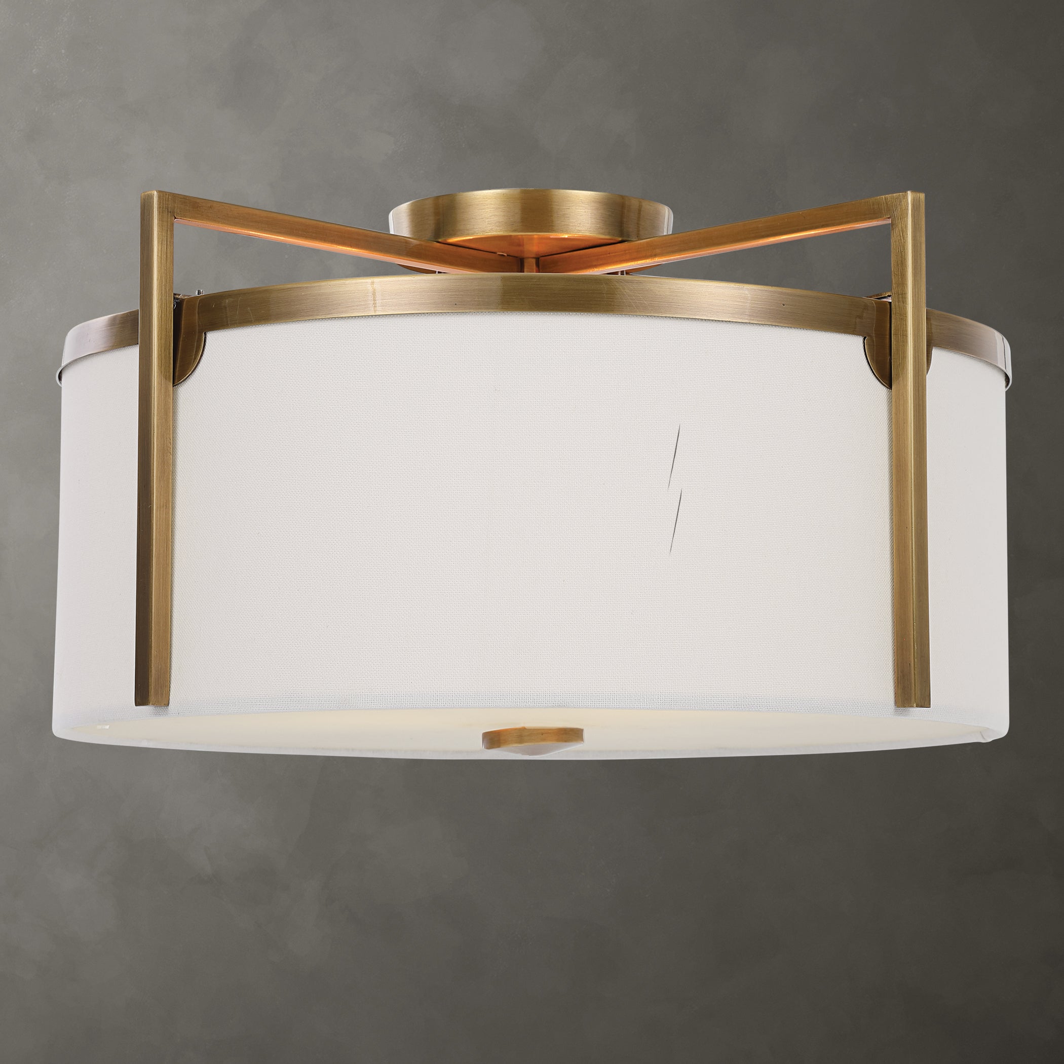 Uttermost Colfax Semi Flush Mounts