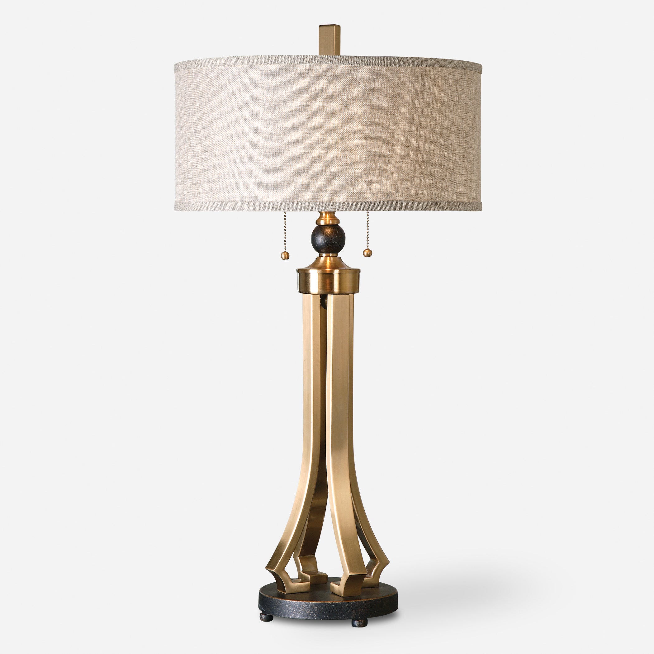 Uttermost Selvino Brushed Brass Table Lamps Brushed Brass Table Lamps Uttermost   