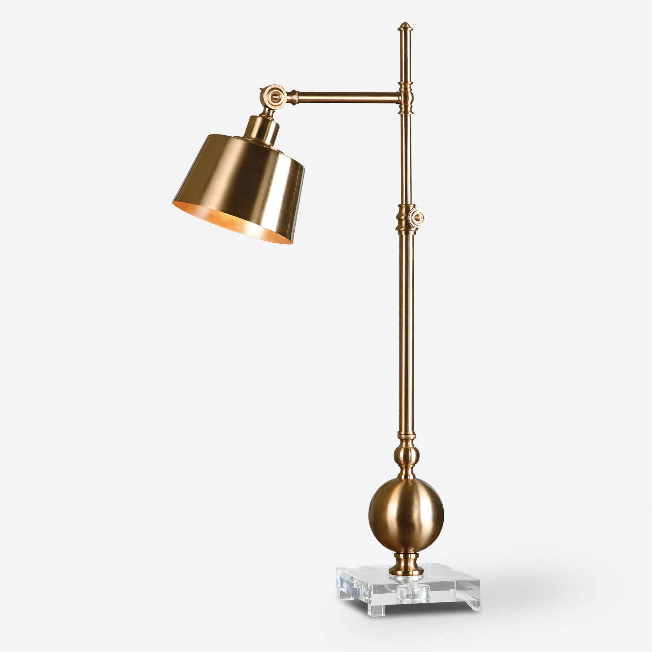 Uttermost Laton Brushed Brass Task Lamps Brushed Brass Task Lamps Uttermost   