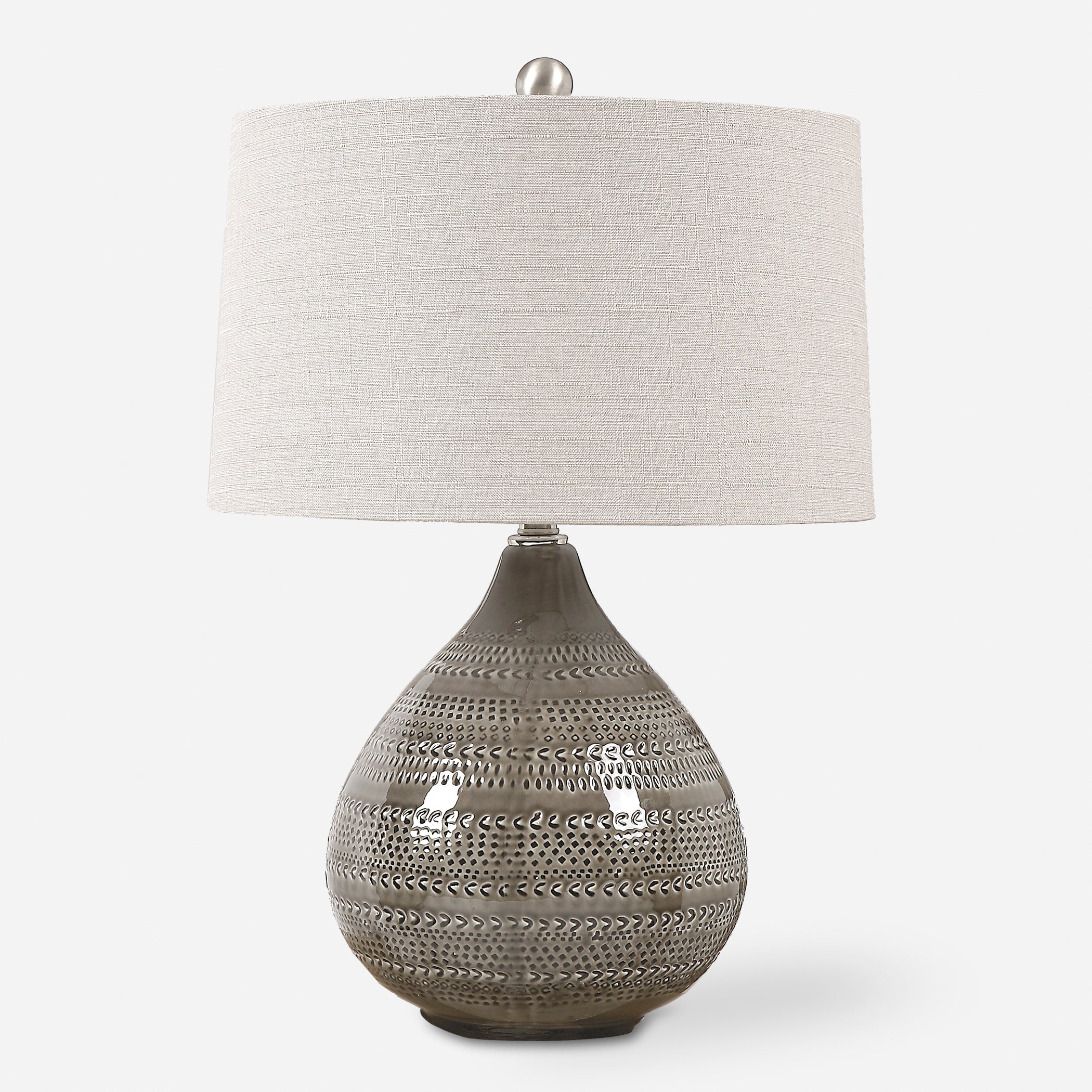 Uttermost Batova Smoke Gray Lamps