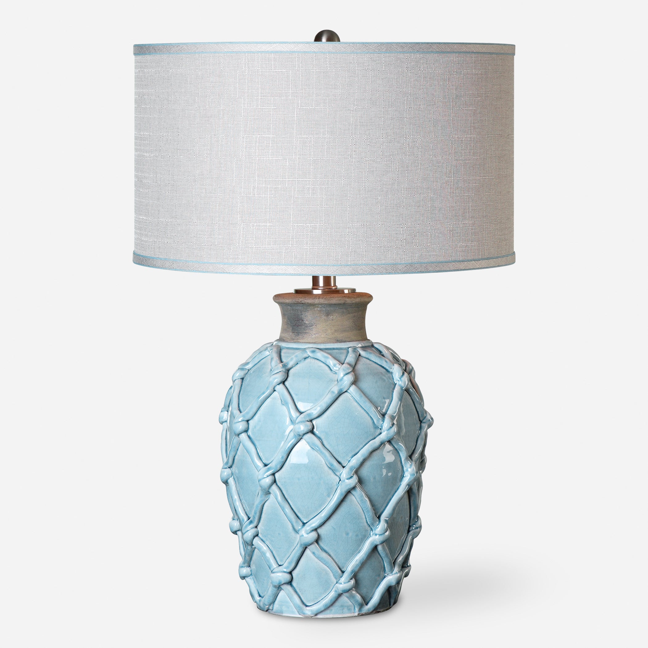 Uttermost Parterre Pale Blue Table Lamp Pale Blue Table Lamp Uttermost   