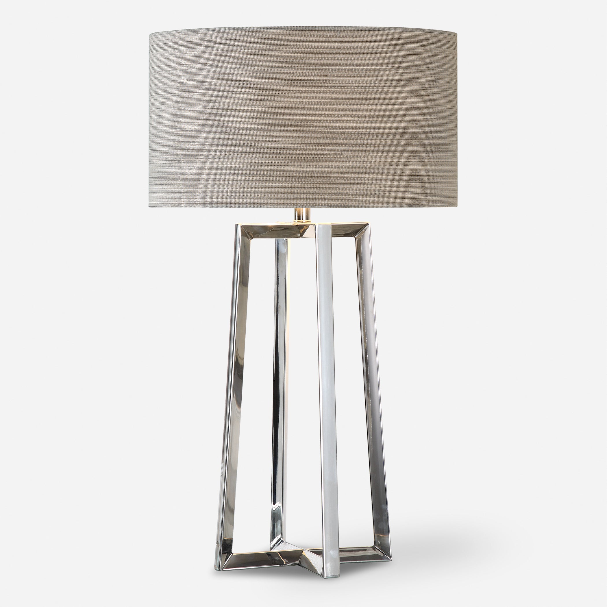 Uttermost Keokee Stainless Steel Lamp