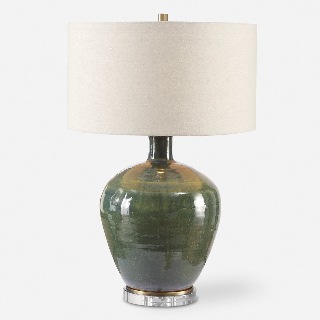 Uttermost Elva Emerald Table Lamp Table Lamps Uttermost   