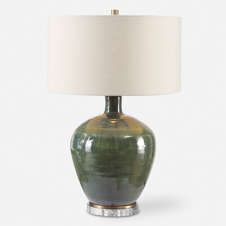 Uttermost Elva Emerald Table Lamp Table Lamps Uttermost   