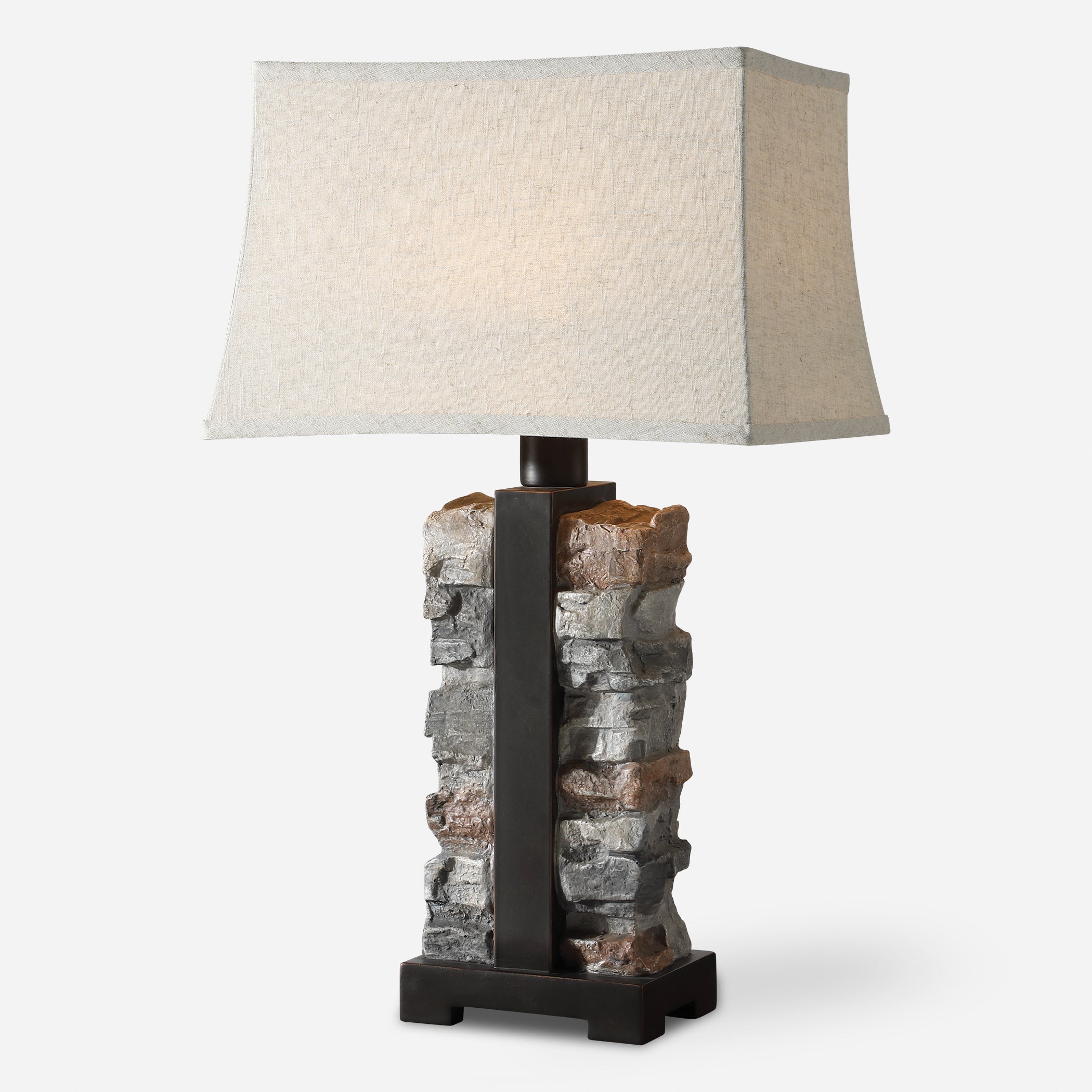 Uttermost Kodiak Stacked Stone Lamp Stacked Stone Lamp Uttermost   