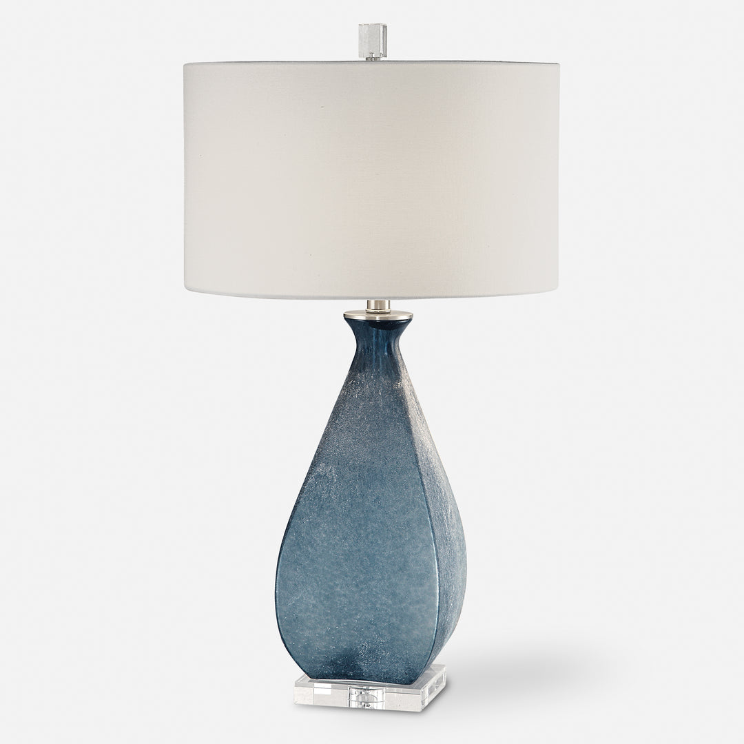 Uttermost Atlantica Ocean Blue Lamp Table Lamps Uttermost   