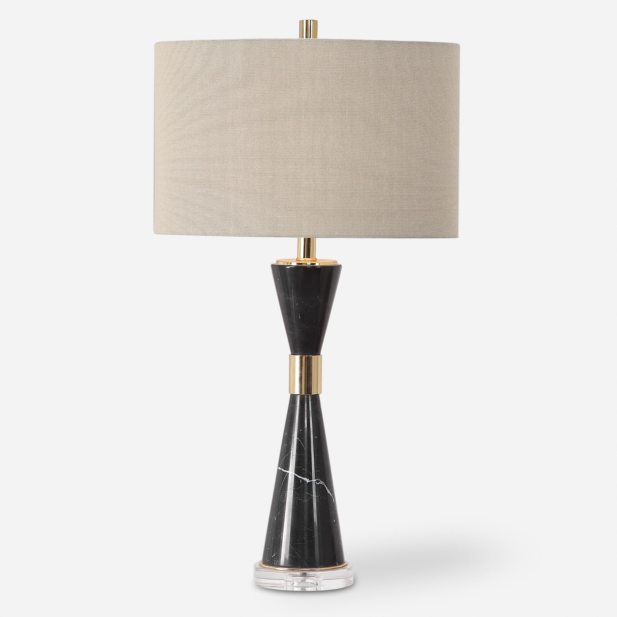 Uttermost Alastair Black Marble Table Lamp Black Marble Table Lamp Uttermost   