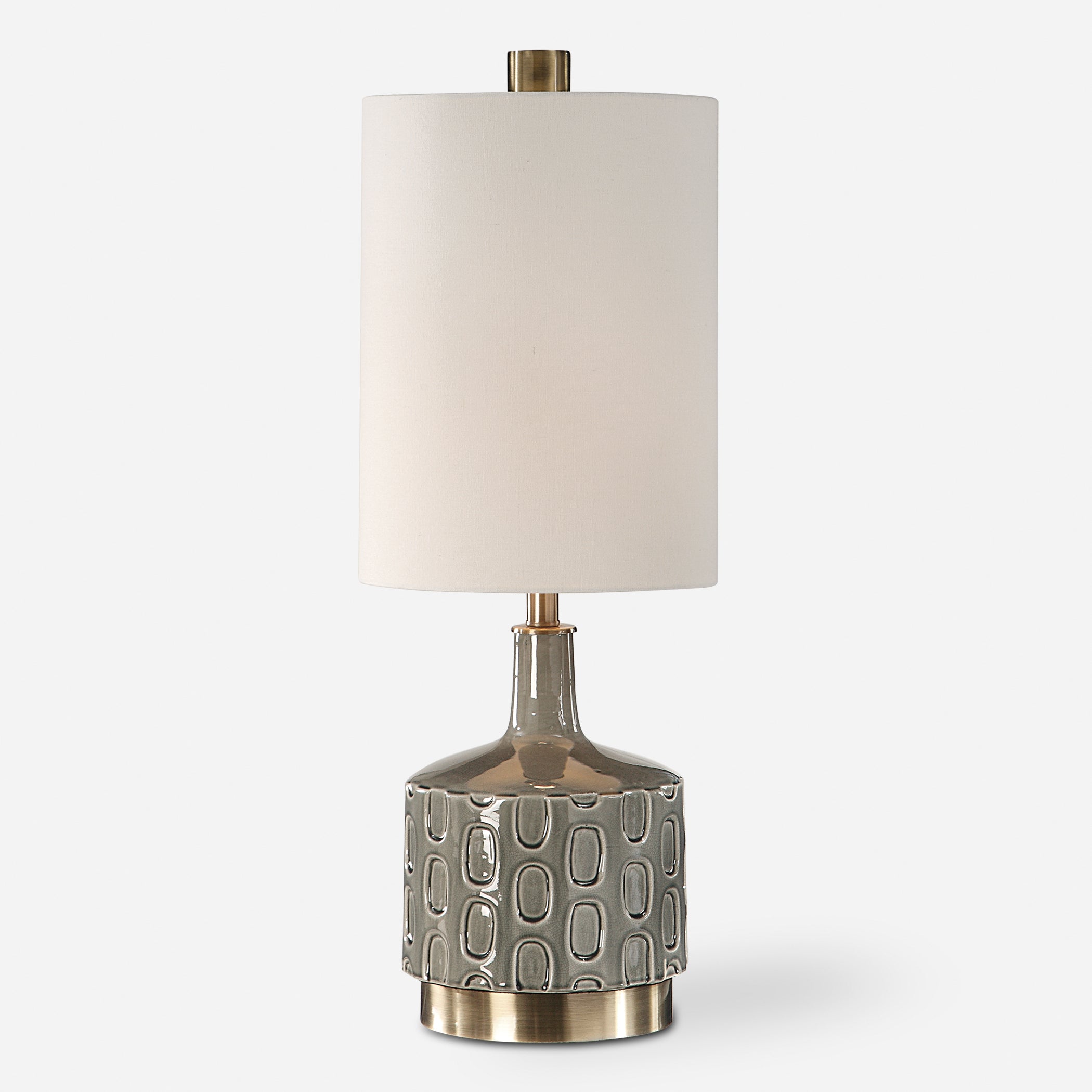 Uttermost Darrin Gray Table Lamp Gray Table Lamp Uttermost   