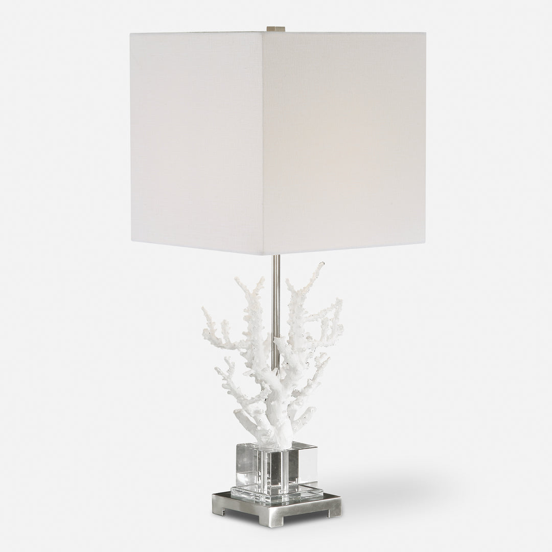 Uttermost Corallo White Coral Table Lamp Table Lamps Uttermost   