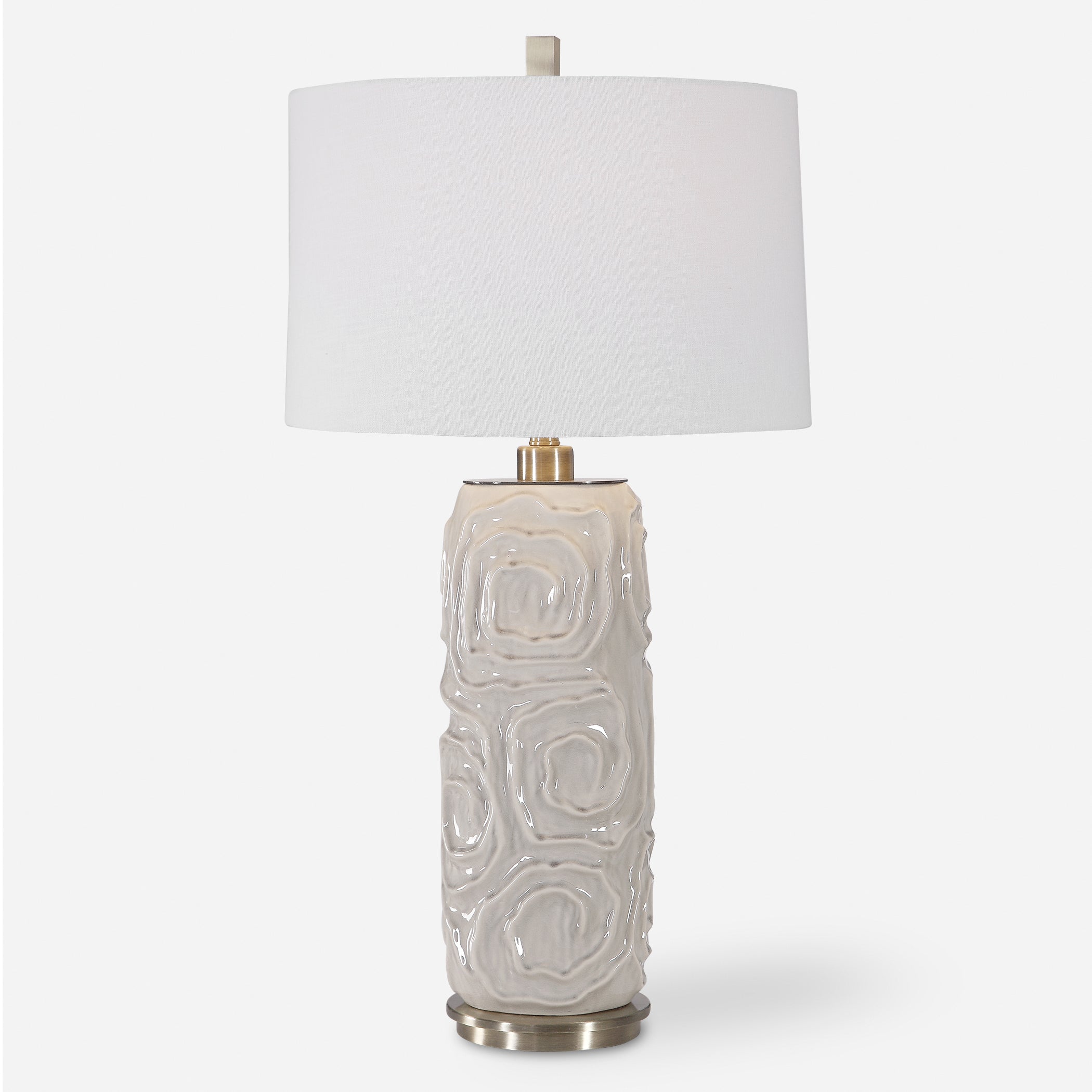 Uttermost Zade Zade Warm Gray Table Lamp