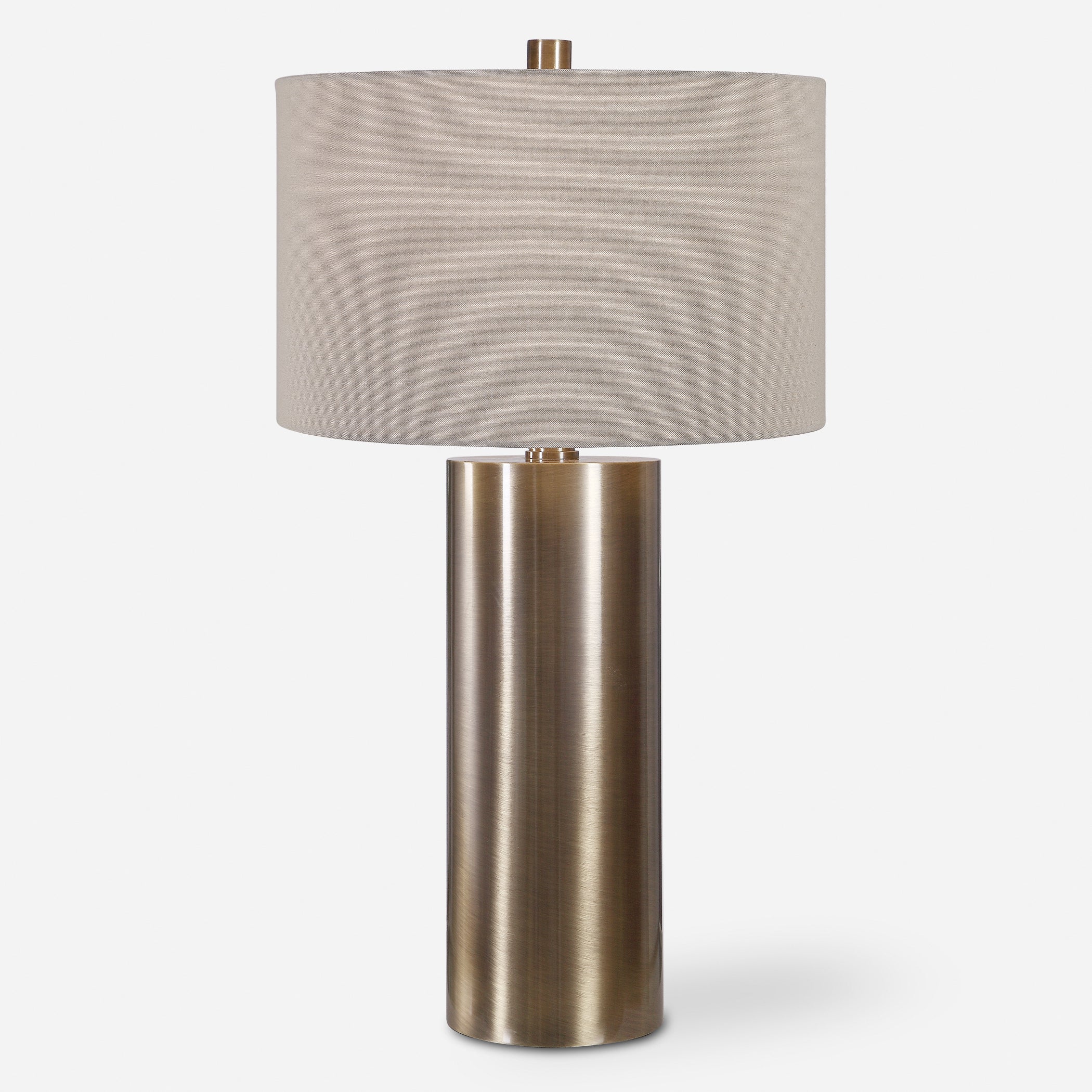 Uttermost Taria Taria Brushed Brass Table Lamp Taria Brushed Brass Table Lamp Uttermost   