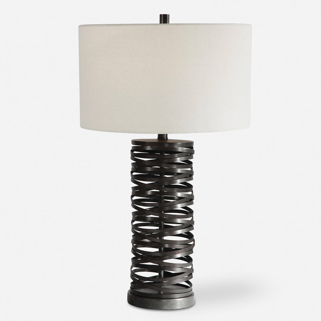 Uttermost Alita Alita Rust Black Table Lamp Table Lamps Uttermost   