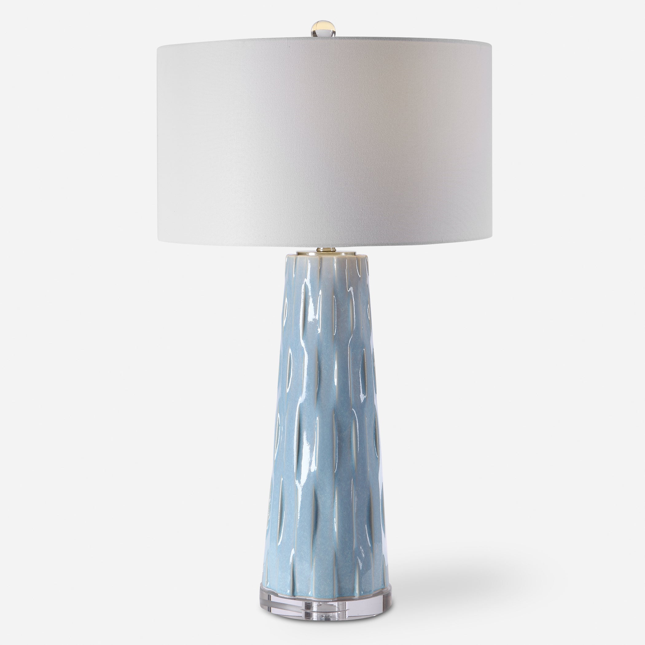 Uttermost Brienne Brienne Light Blue Table Lamp Brienne Light Blue Table Lamp Uttermost   