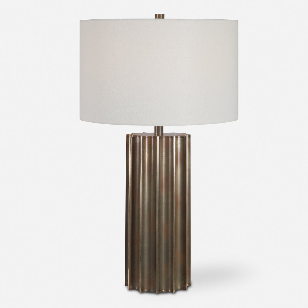 Uttermost Khalio Khalio Gun Metal Table Lamp