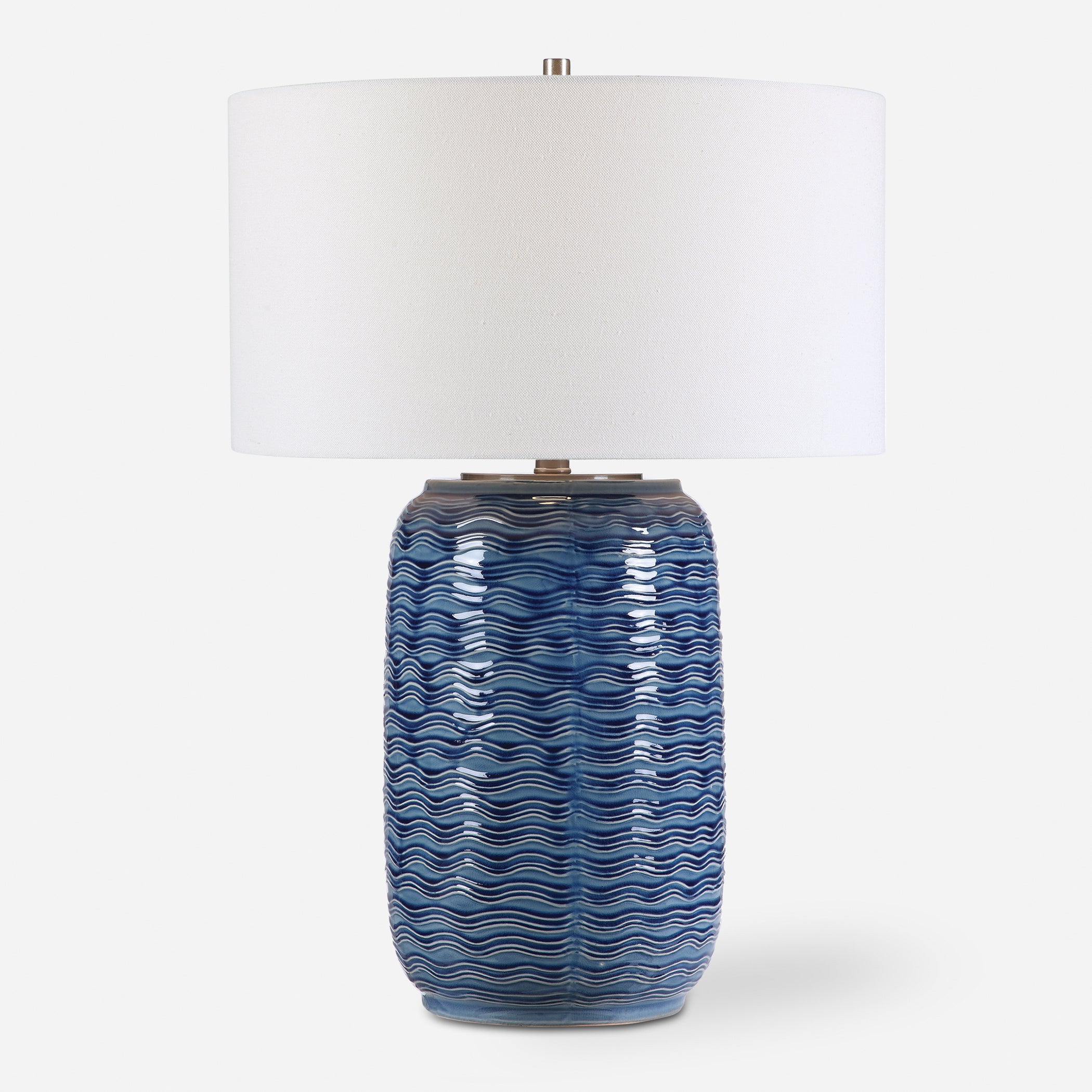 Uttermost Sedna Blue Table Lamp Blue Table Lamp Uttermost   