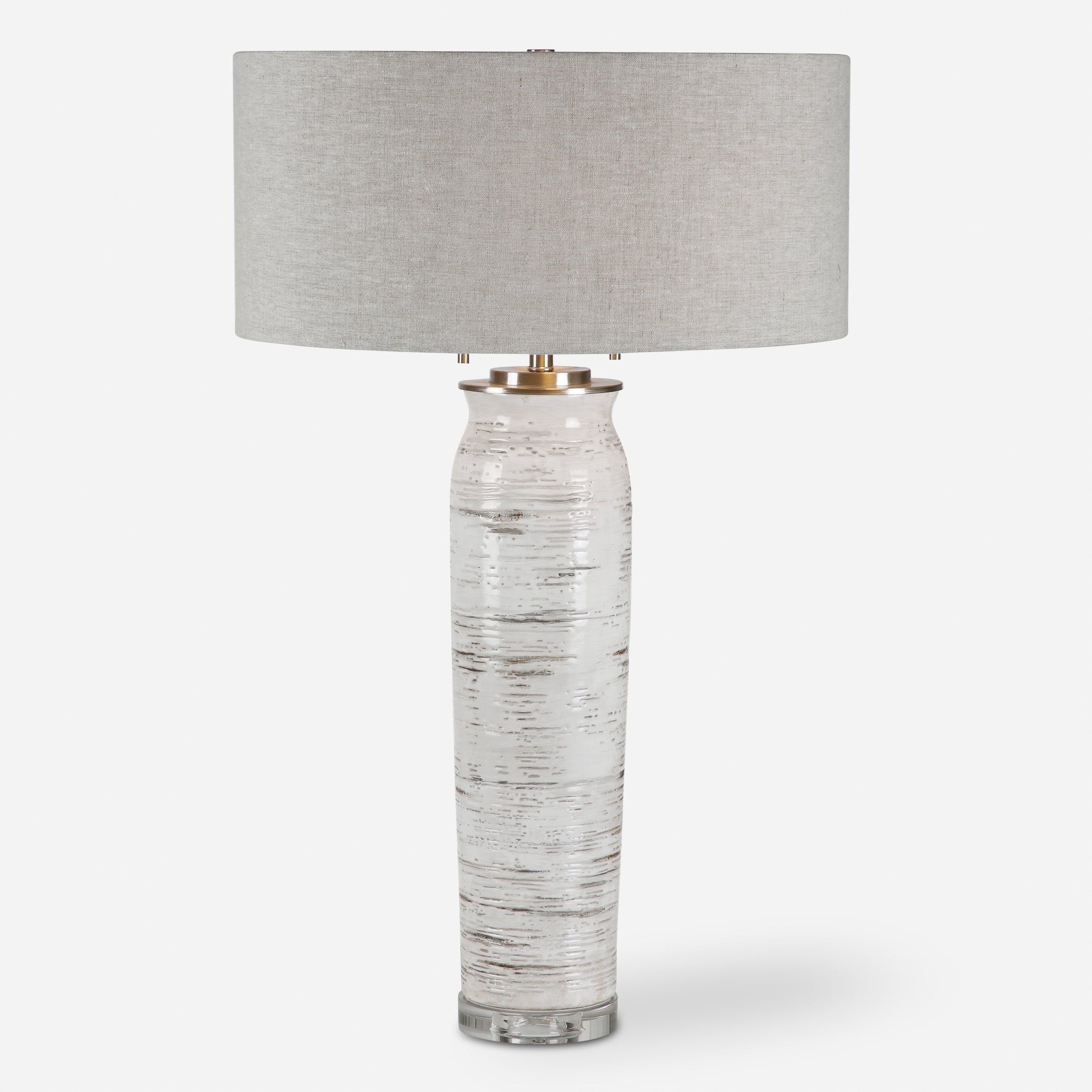 Uttermost Lenta White Table Lamp White Table Lamp Uttermost   