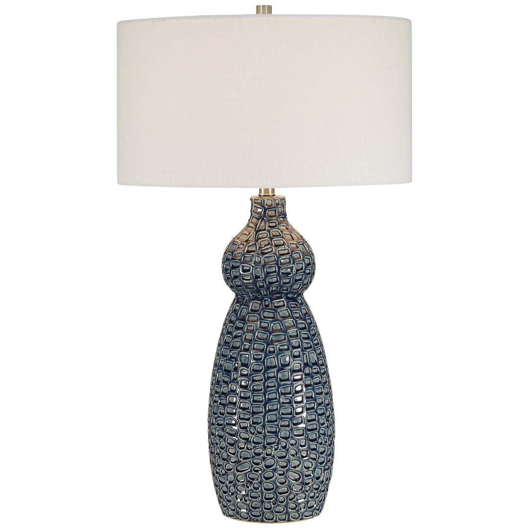 Uttermost Holloway Cobalt Blue Table Lamp Table Lamps Uttermost   