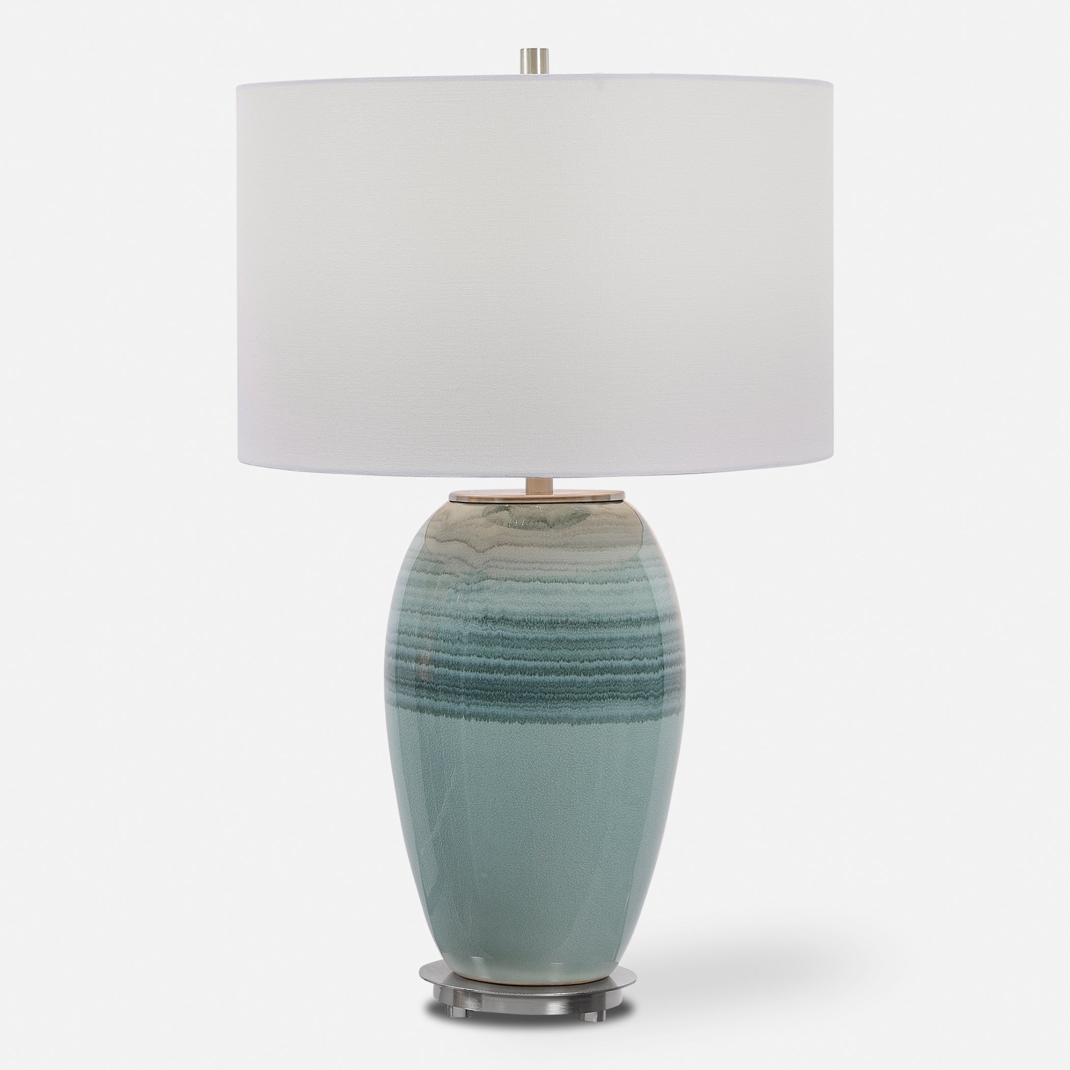 Uttermost Caicos Teal Table Lamp Teal Table Lamp Uttermost   