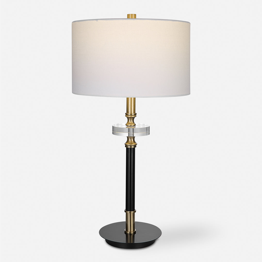 Uttermost Maud Black Table Lamp Table Lamps Uttermost   