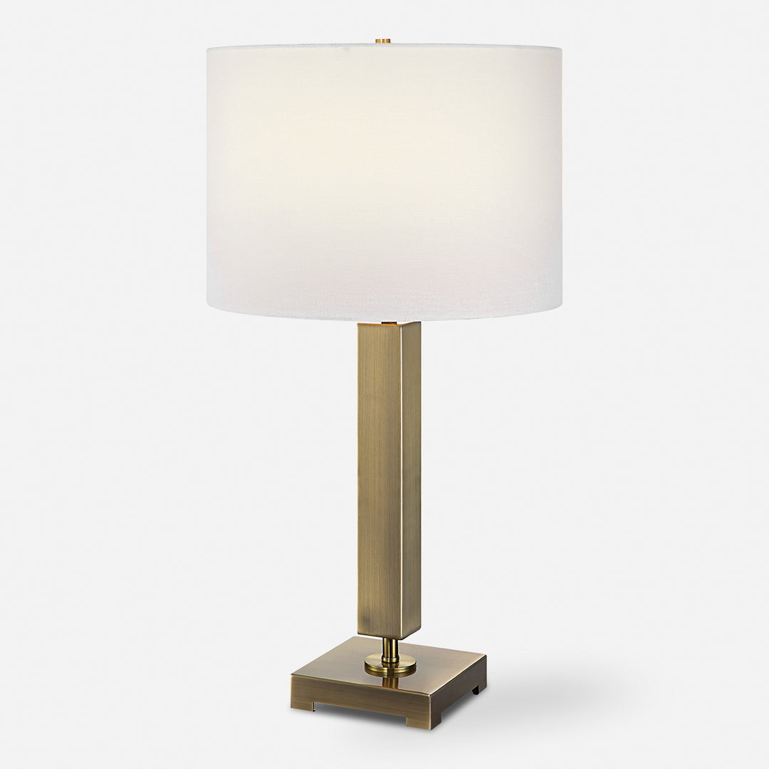 Uttermost Duomo Brass Table Lamp Table Lamps Uttermost   