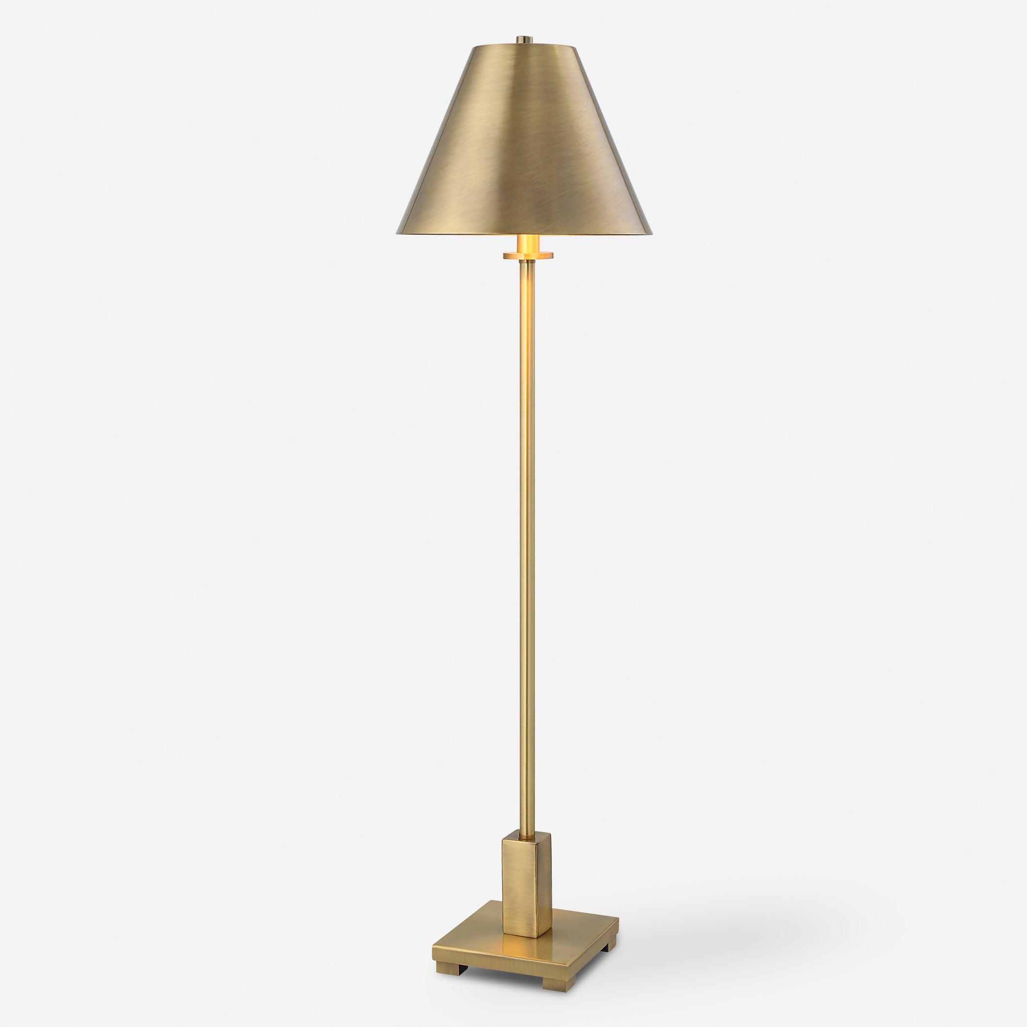 Uttermost Pilot Brass Buffet Lamp Lamp Uttermost   