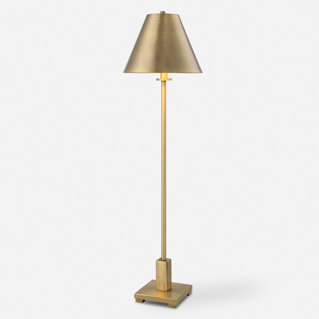 Uttermost Pilot Brass Buffet Lamp