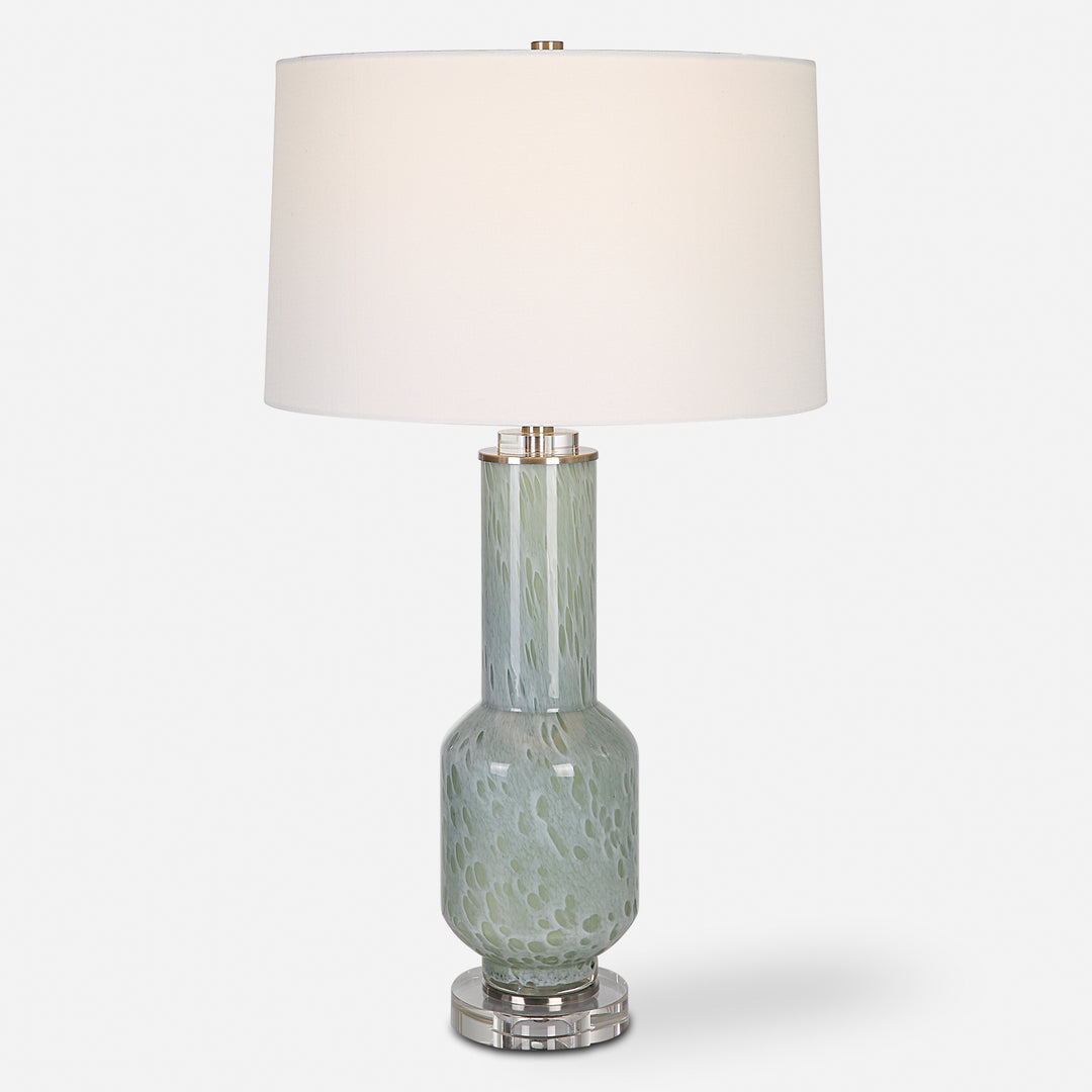 Uttermost Imperia Aqua Gray Table Lamp Table Lamps Uttermost   