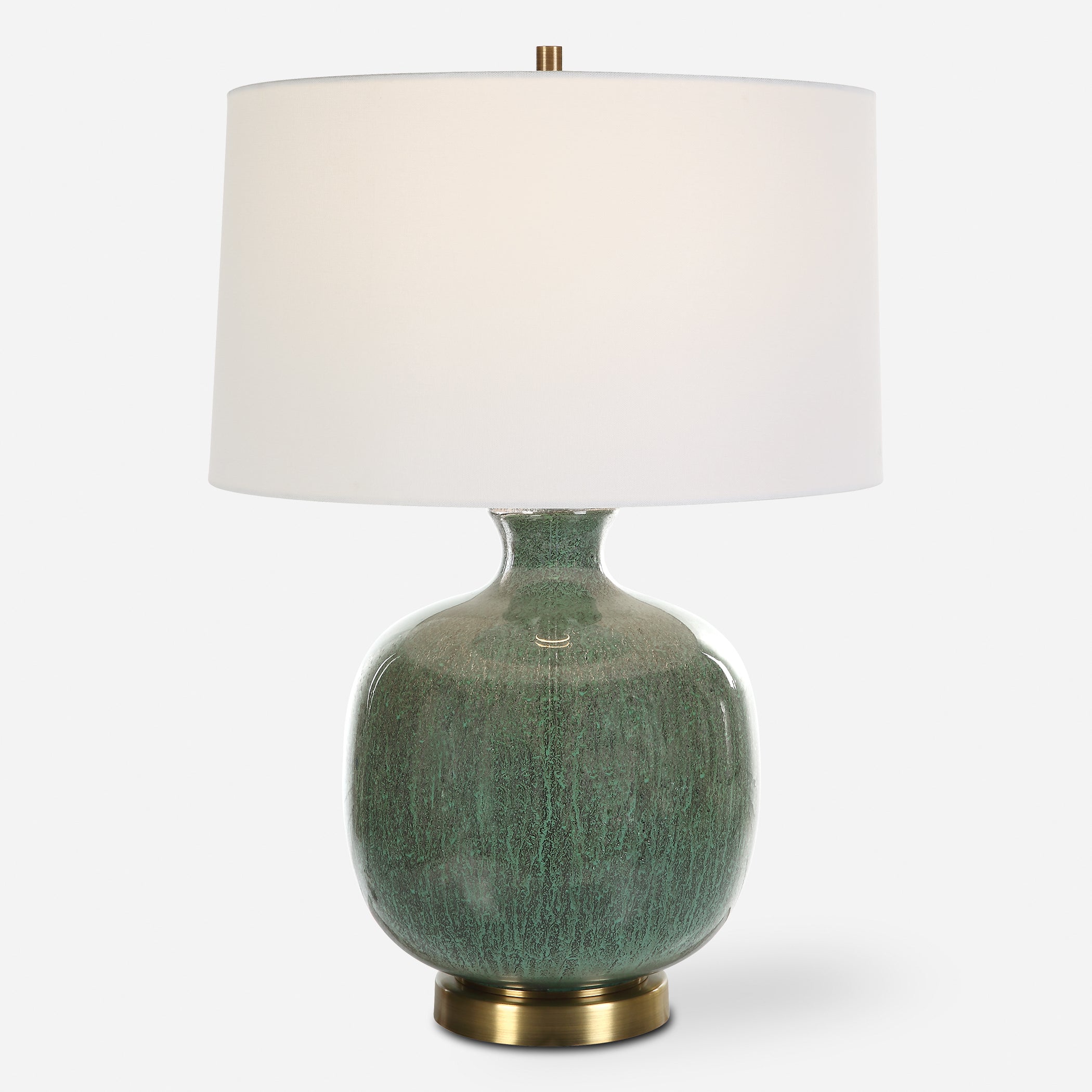 Uttermost Nataly Aged Green Table Lamp Aged Green Table Lamp Uttermost   