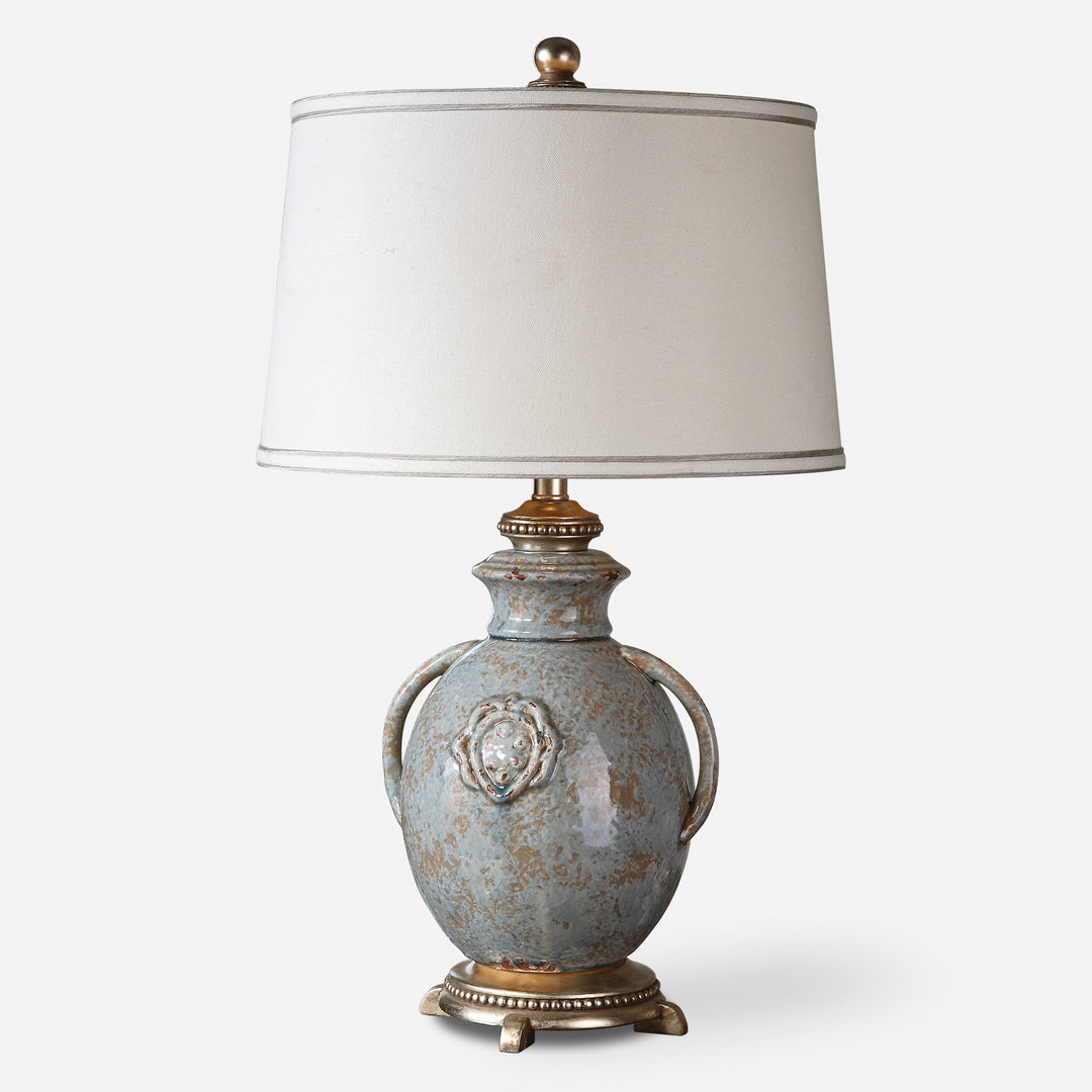 Uttermost Cancello Blue Table Lamps Table Lamps Uttermost   