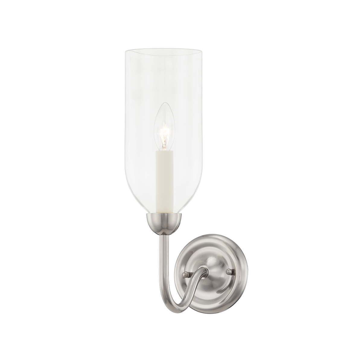 Hudson Valley Lighting Classic No.1 Wall Sconce Sconce Hudson Valley Lighting Historic Nickel  