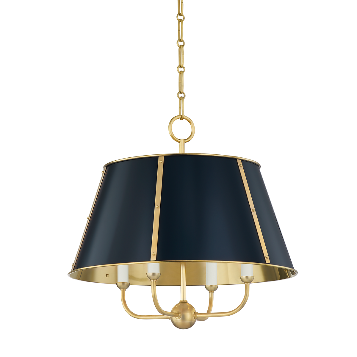 Hudson Valley Lighting Cambridge Chandelier Chandelier Hudson Valley Lighting Aged Brass/darkest Blue  