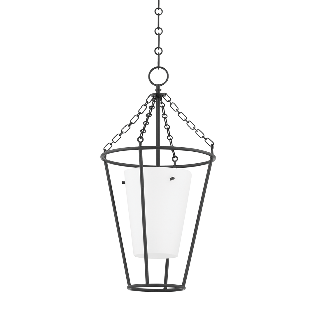 Hudson Valley Lighting Worchester Lantern Pendants Hudson Valley Lighting Aged Iron  