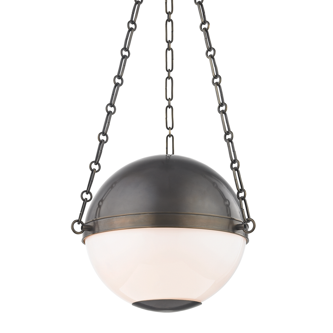 Hudson Valley Lighting Sphere No.2 Pendant Pendants Hudson Valley Lighting Distressed Bronze  