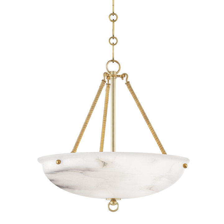 Hudson Valley Lighting Somerset Pendant Pendants Hudson Valley Lighting Aged Brass  