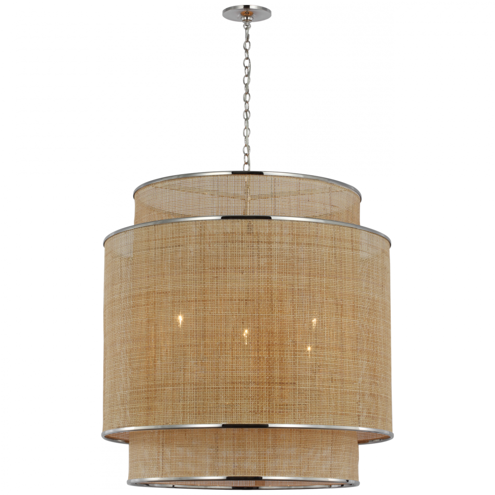 Visual Comfort & Co. Linley Extra Large Hanging Shade Chandeliers Visual Comfort & Co.   