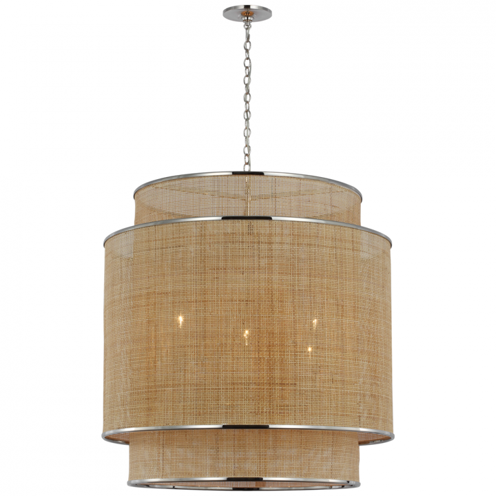 Visual Comfort & Co. Linley Extra Large Hanging Shade Chandeliers Visual Comfort & Co.   