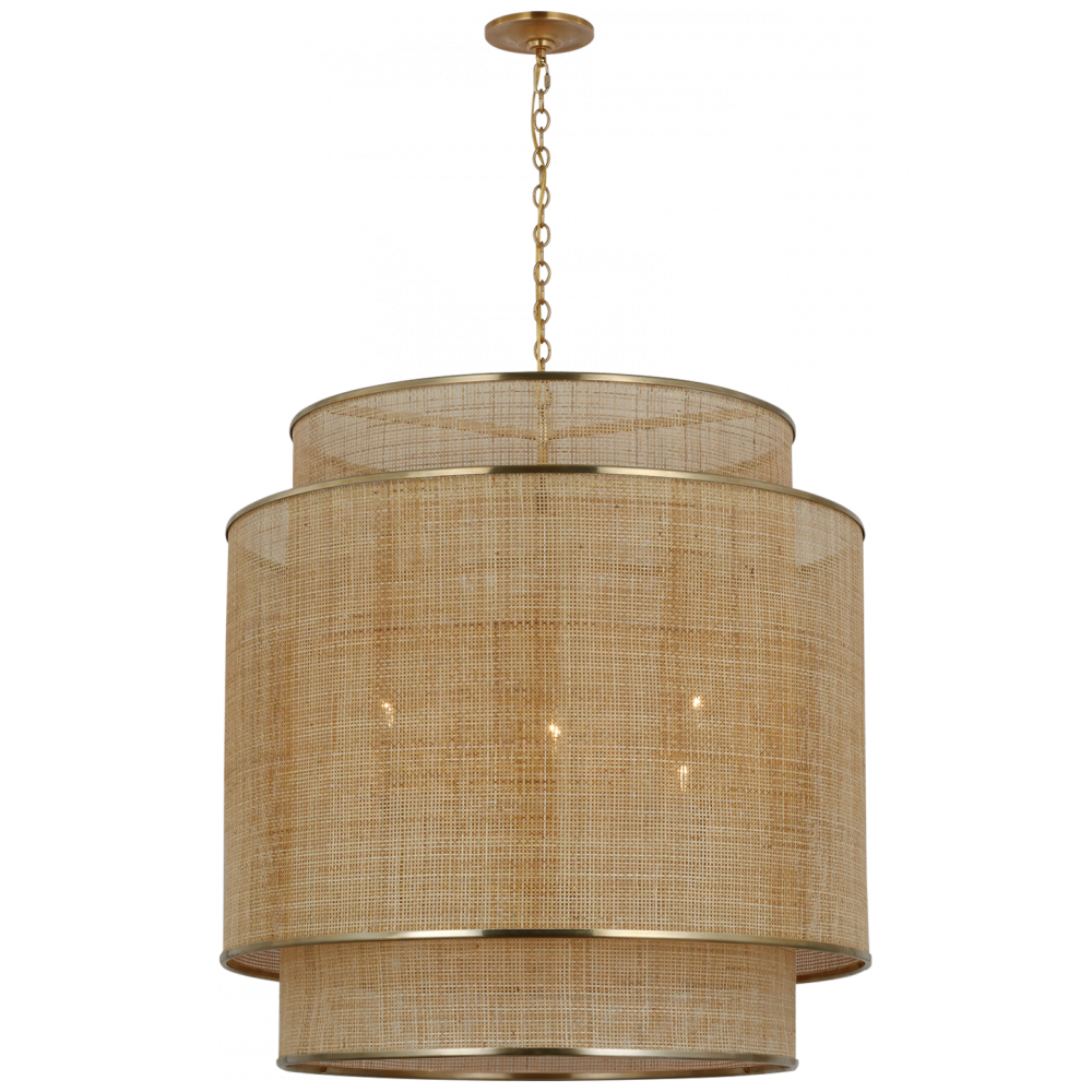 Visual Comfort & Co. Linley Extra Large Hanging Shade Chandeliers Visual Comfort & Co.   