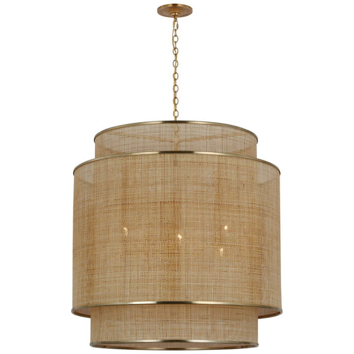 Visual Comfort & Co. Linley Extra Large Hanging Shade Chandeliers Visual Comfort & Co.   