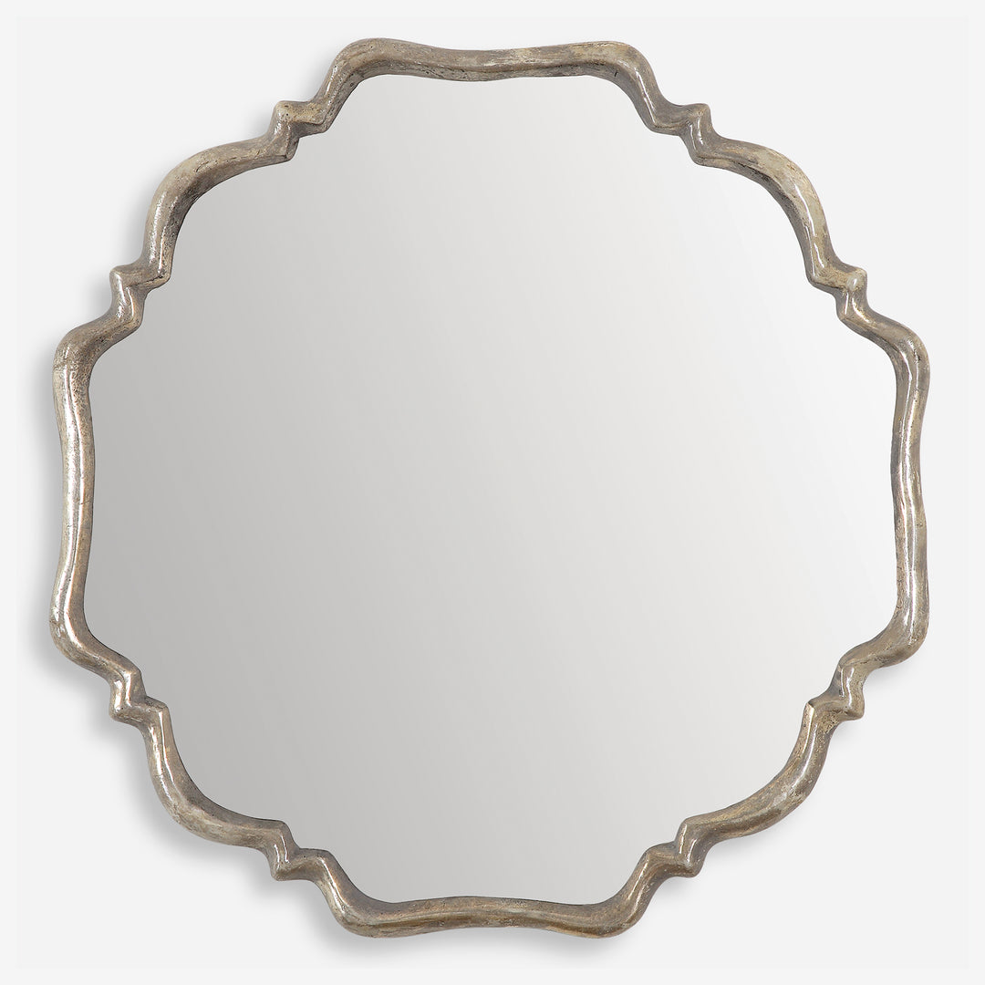 Uttermost Valentia Silver-Champagne Mirror