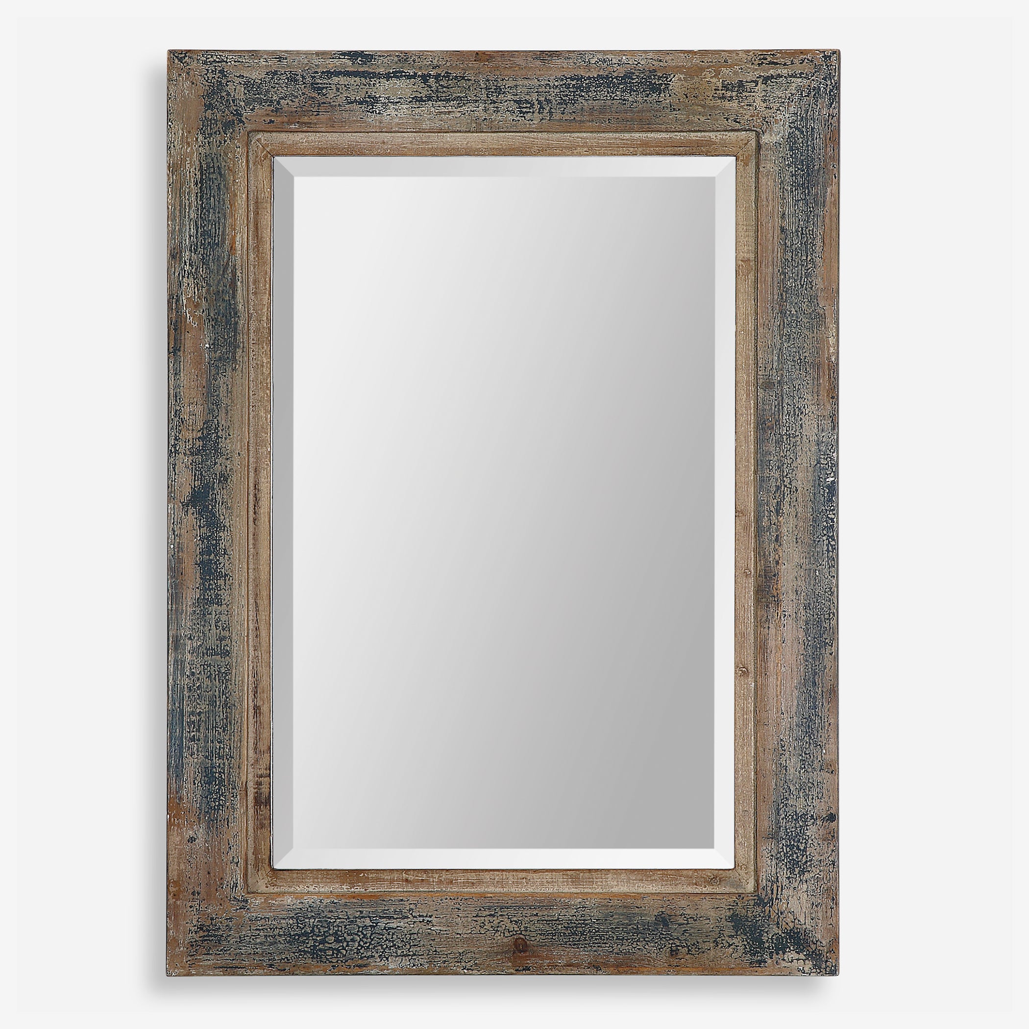 Uttermost Bozeman Distressed Wood Mirrors