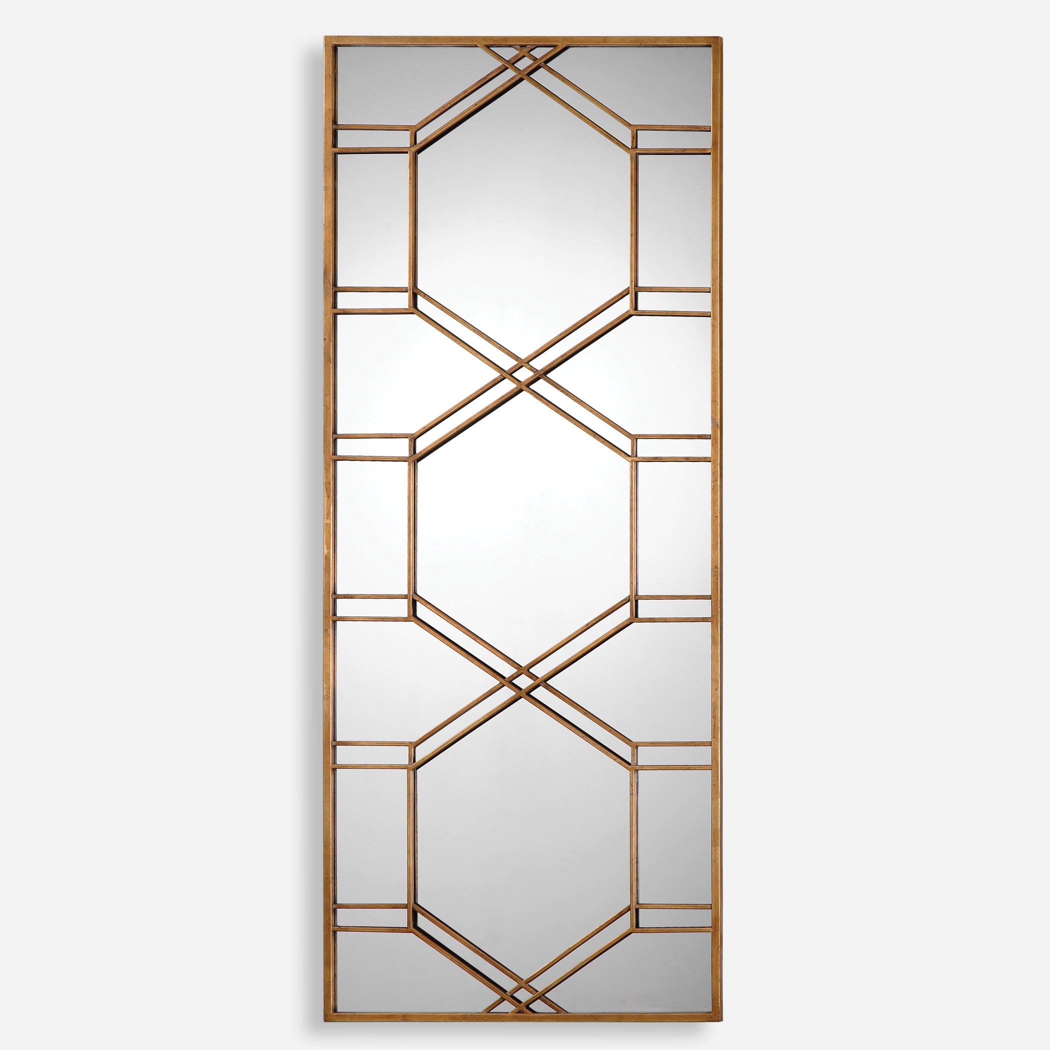 Uttermost Kennis Gold Leaf Leaner Mirrors Gold Leaf Leaner Mirrors Uttermost   