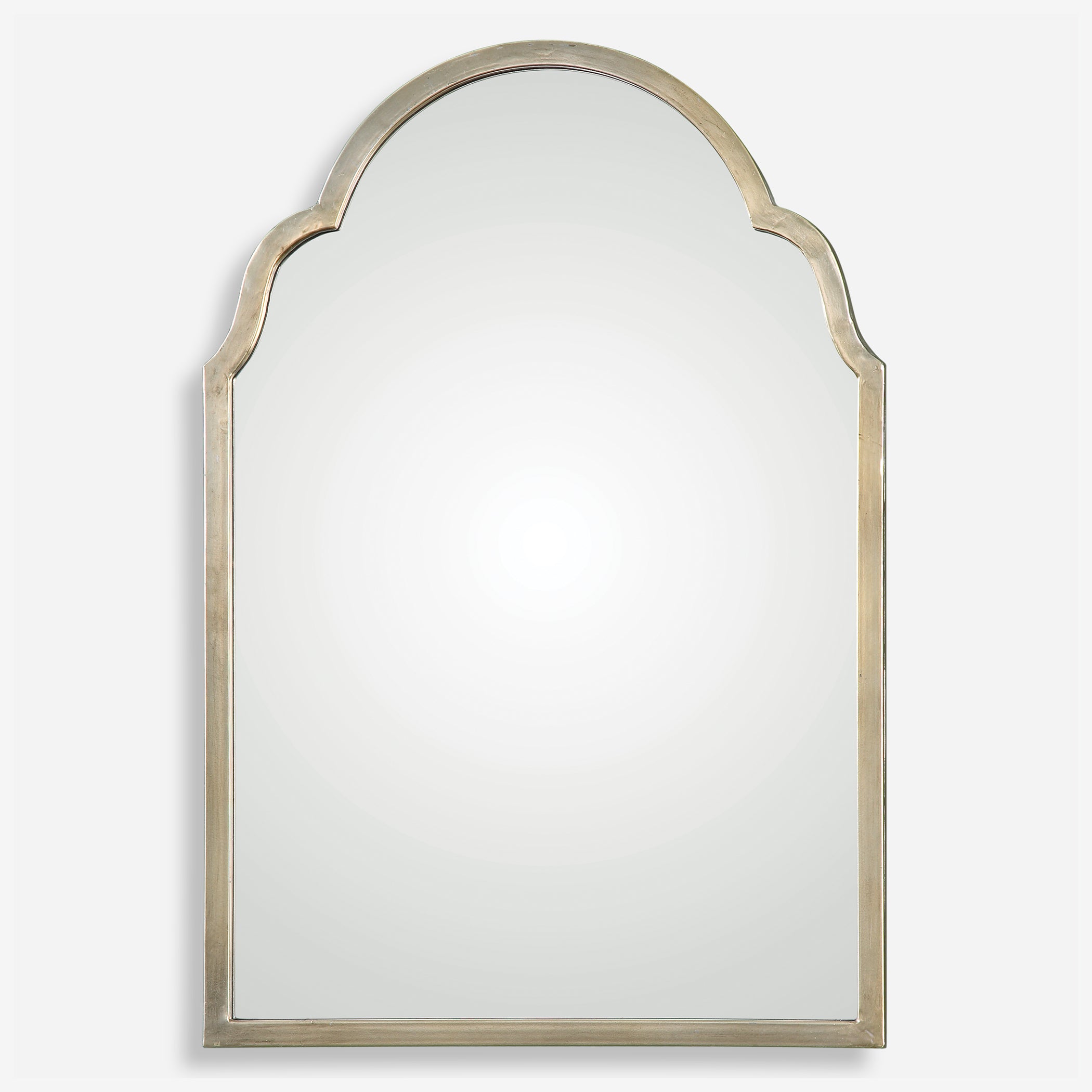 Uttermost Brayden Petite Silver Arch Mirrors Petite Silver Arch Mirrors Uttermost   