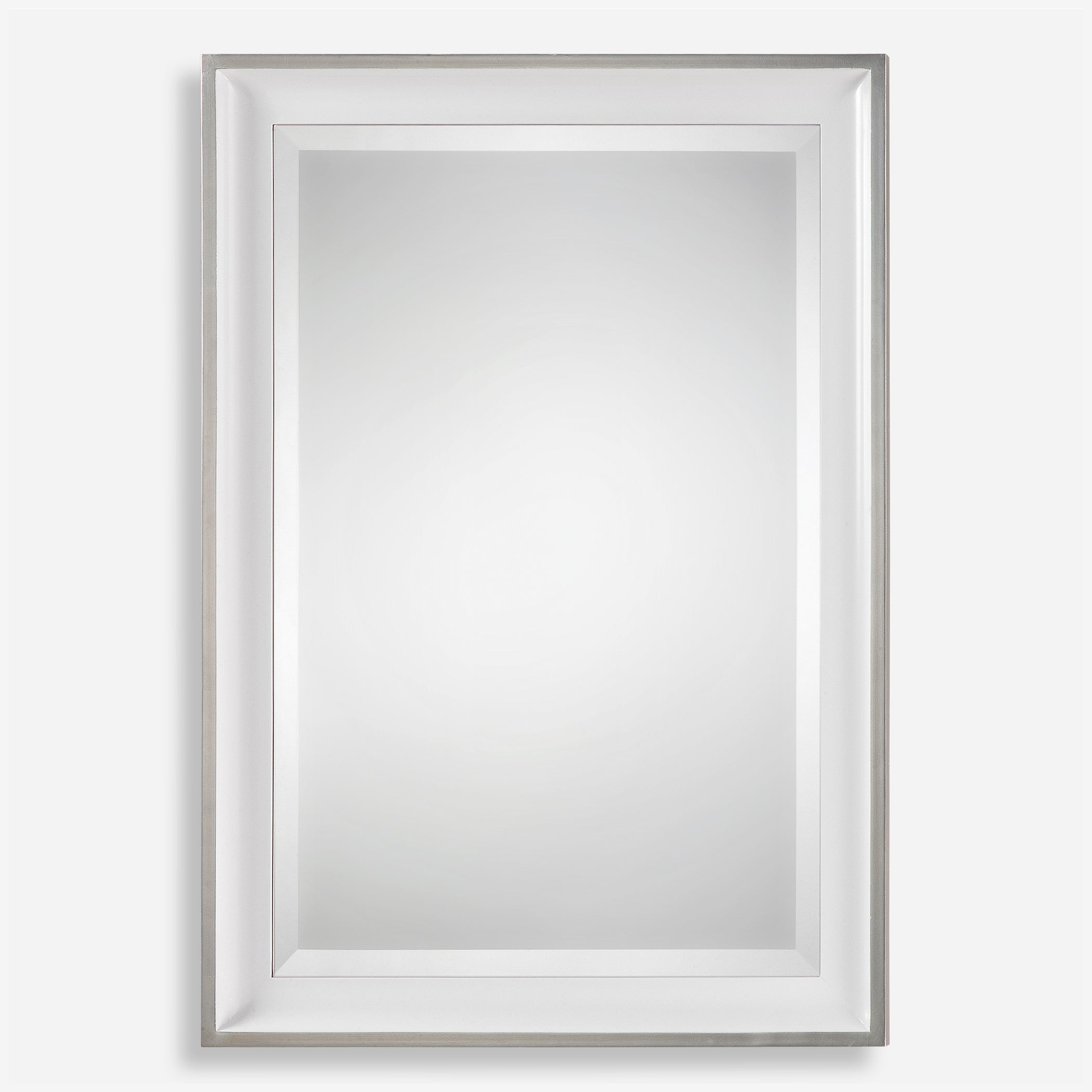 Uttermost Lahvahn  White Silver Mirror White Silver Mirror Uttermost   