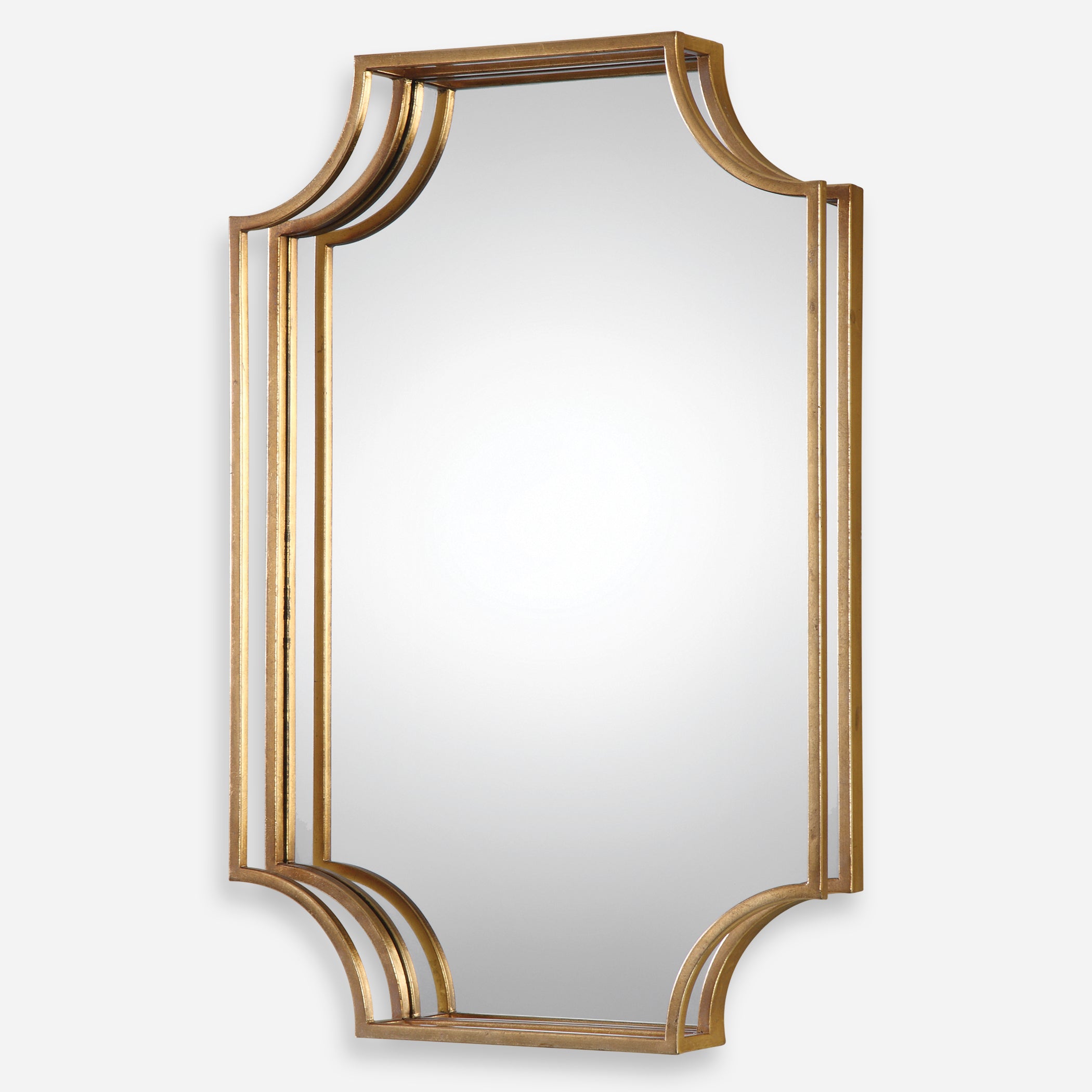 Uttermost Lindee Gold Wall Mirror Gold Wall Mirror Uttermost   